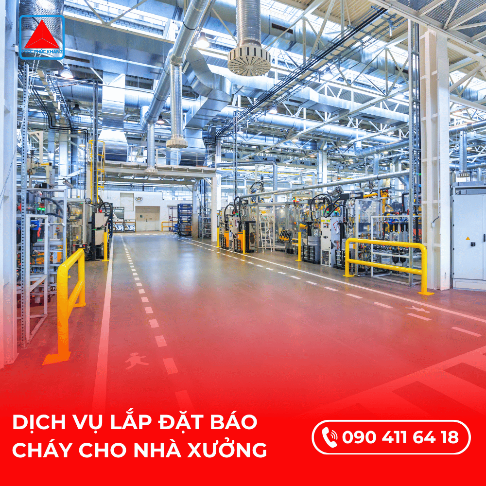 Lắp Đặt Báo Cháy Cho Nhà Xưởng