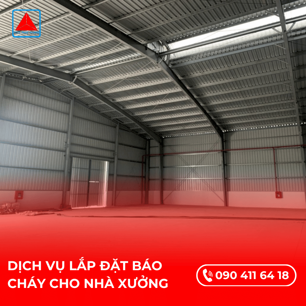 Lắp Đặt Báo Cháy Cho Nhà Xưởng