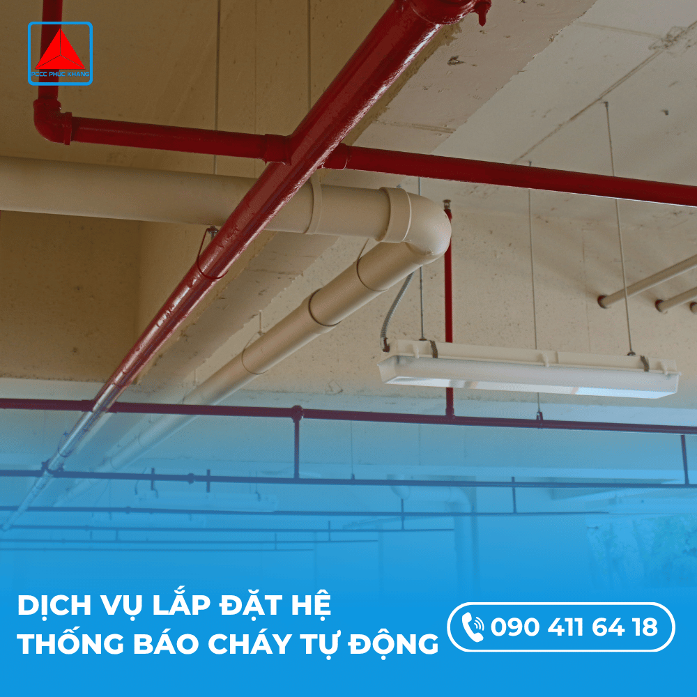 Lắp Đặt Hệ Thống Báo Cháy Tự Động