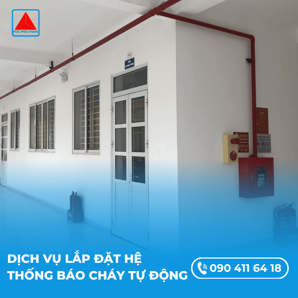 Lắp Đặt Hệ Thống Báo Cháy Tự Động