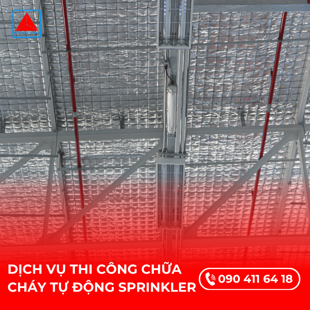 Thi Công Chữa Cháy Tự Động Sprinkler