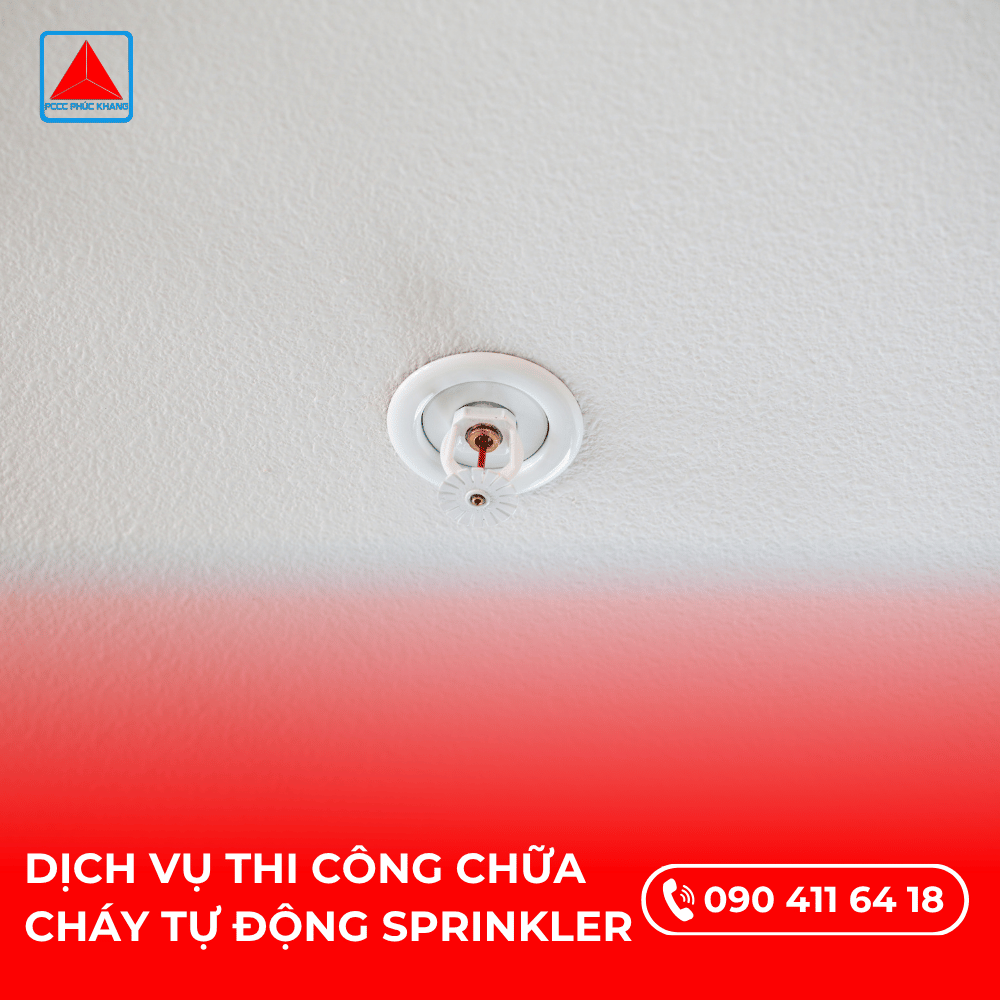 Thi Công Chữa Cháy Tự Động Sprinkler