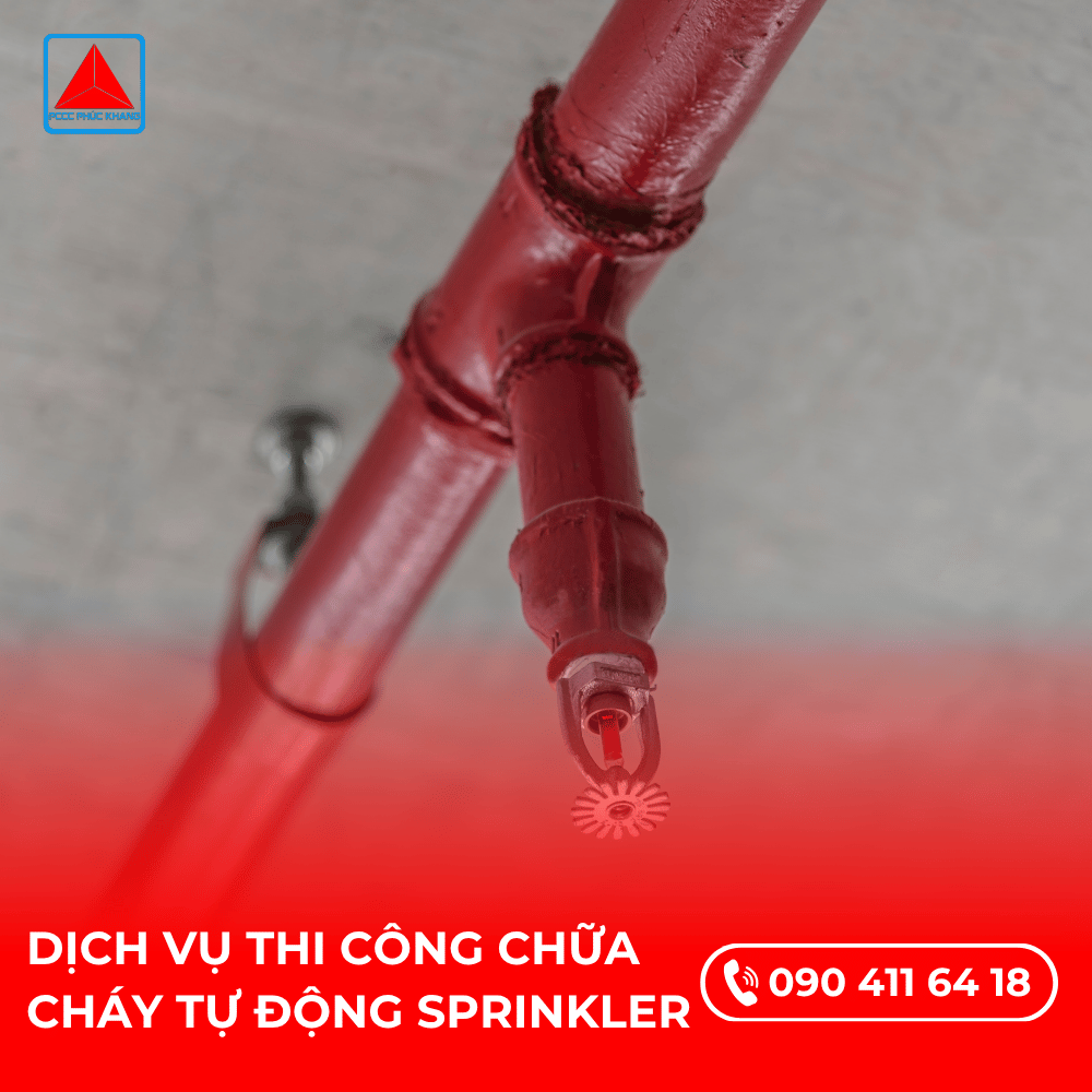 Thi Công Chữa Cháy Tự Động Sprinkler
