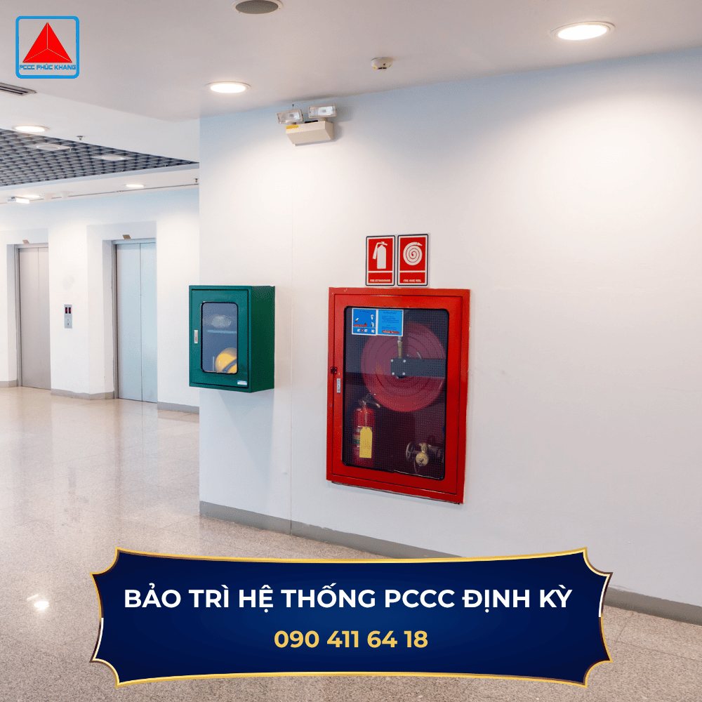 bảo trì hệ thống PCCC định kỳ