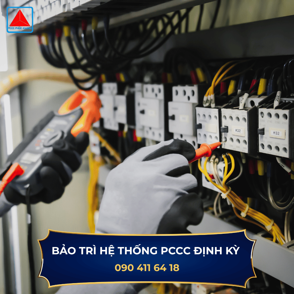 bảo trì hệ thống PCCC định kỳ