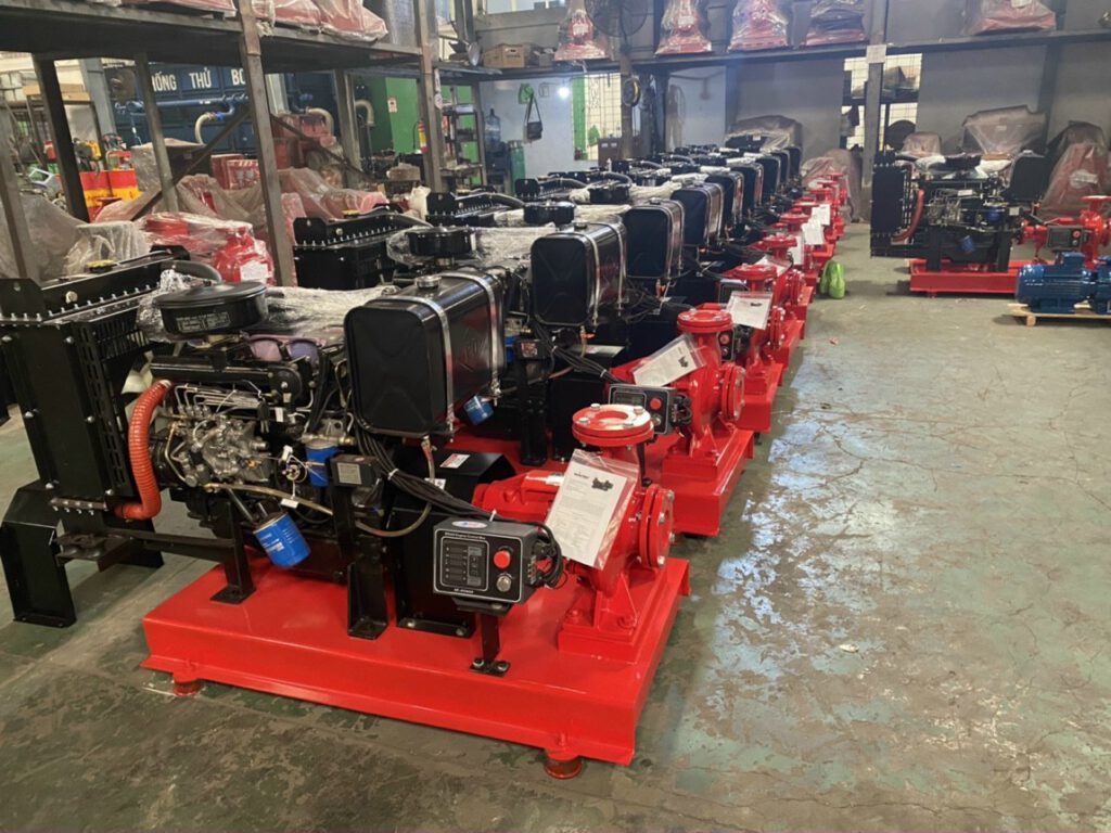 Máy bơm chữa cháy diesel Hyundai 60HP