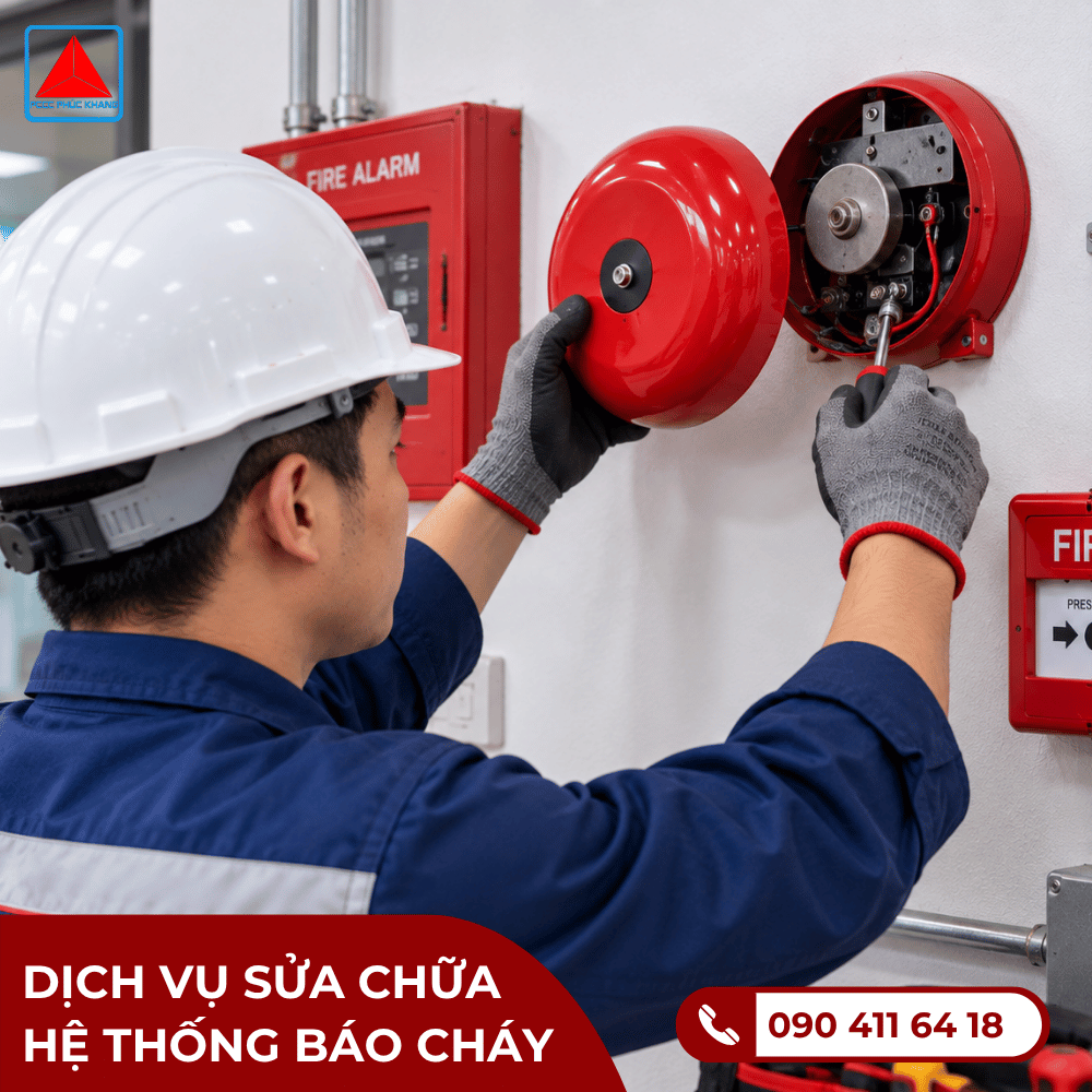 sửa chữa hệ thống báo cháy (1)